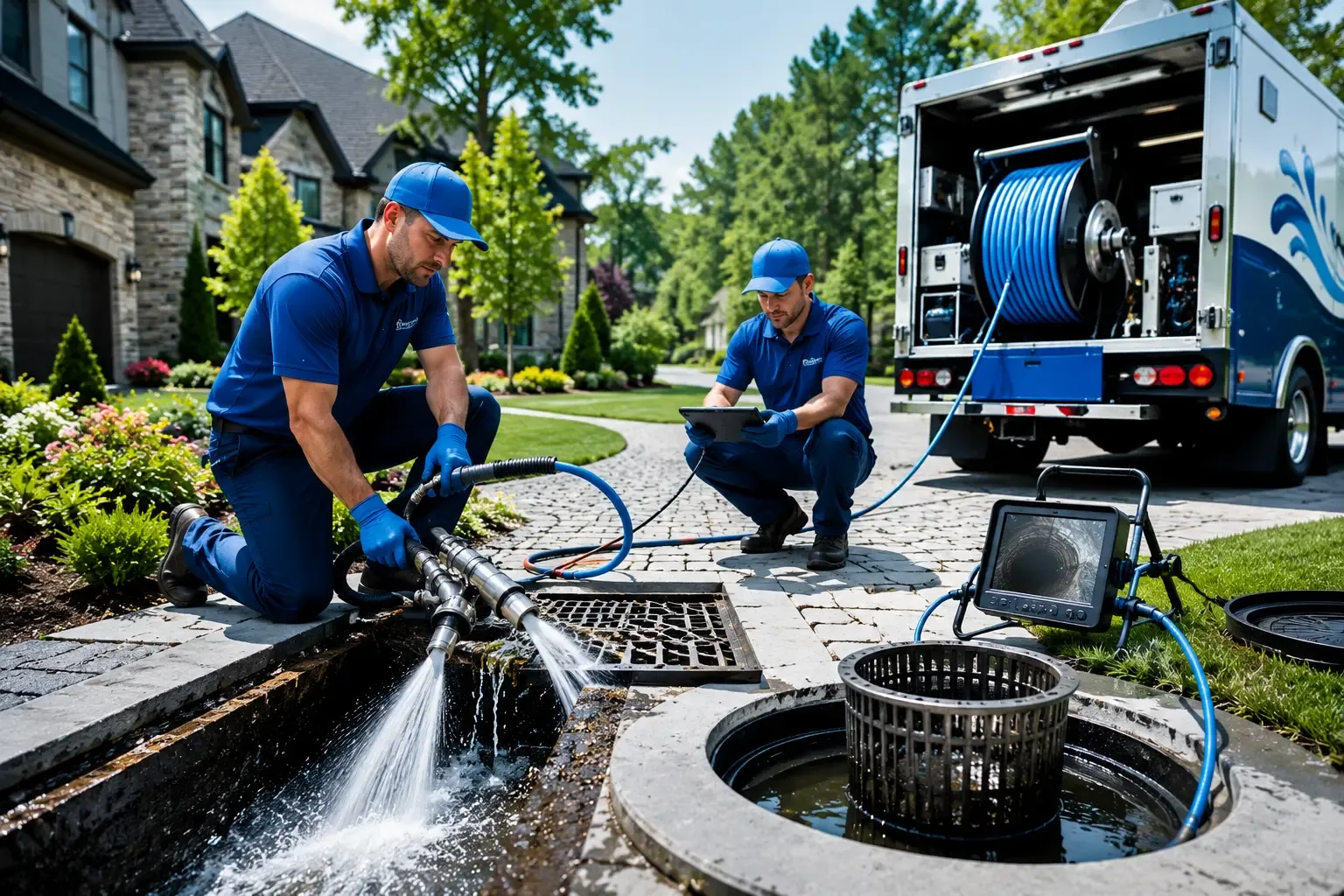 Local outdoor drain cleaning professionals in Ashley, IL