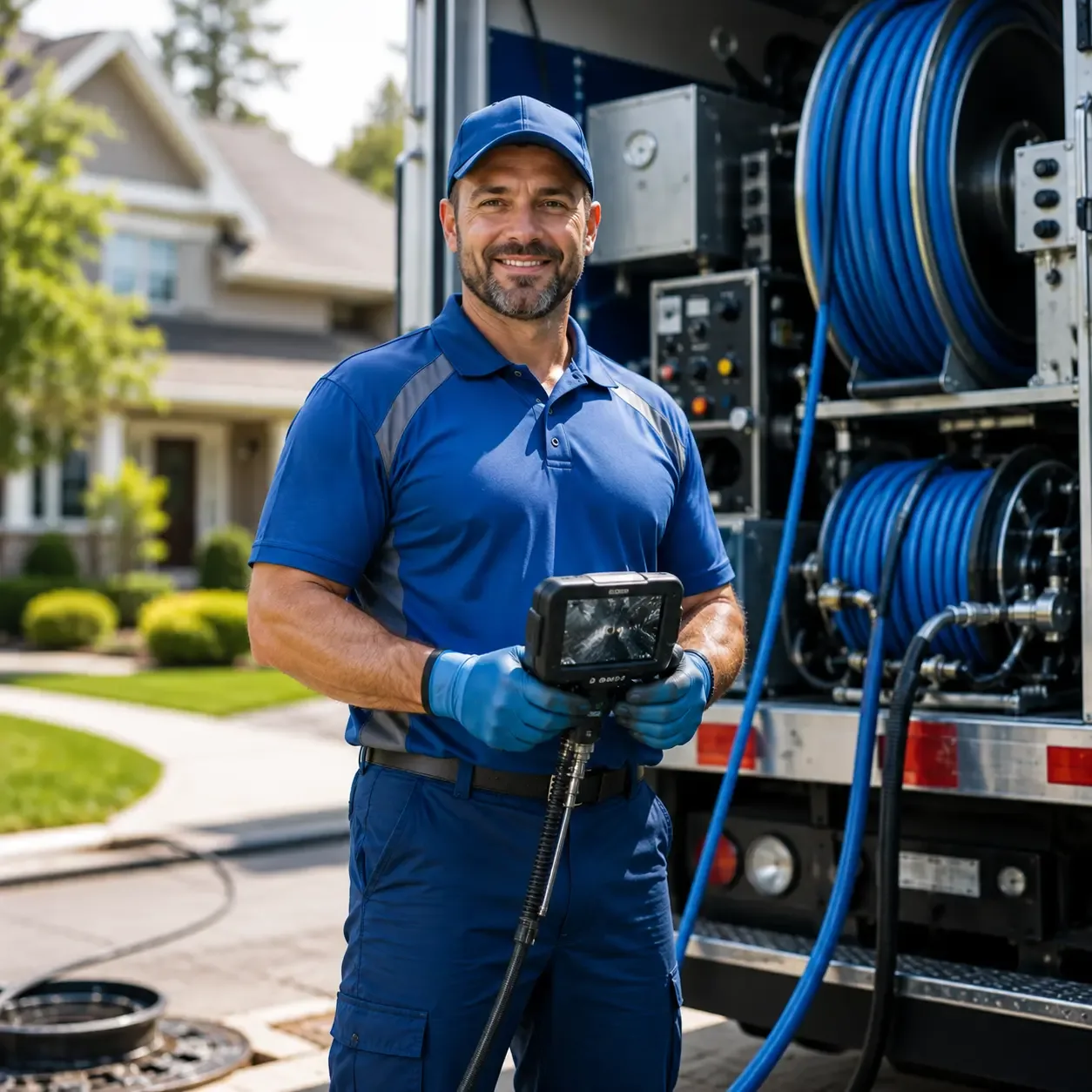Local outdoor drain cleaning specialists in Ashley, IL